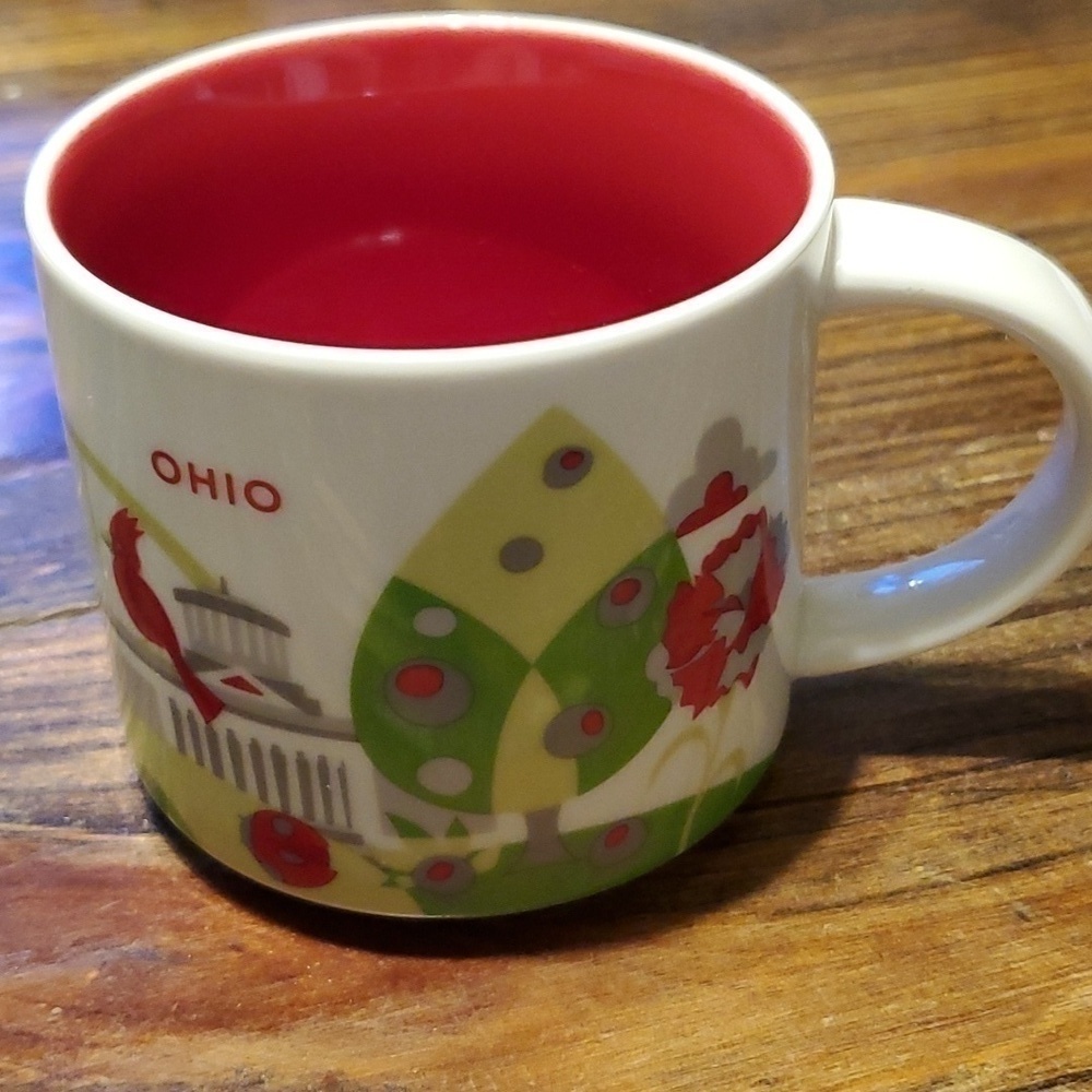 Starbucks Ohio You are Here Coffee Mug 2015